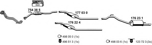 ERNST 070479 Exhaust System
